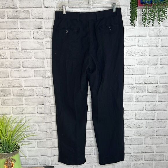 “346” Brooks Brothers Wool Stretch Dress Pants Slacks Size 32/29 - Picture 2 of 5